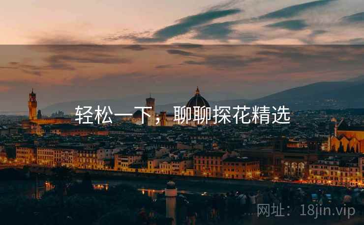 轻松一下，聊聊探花精选