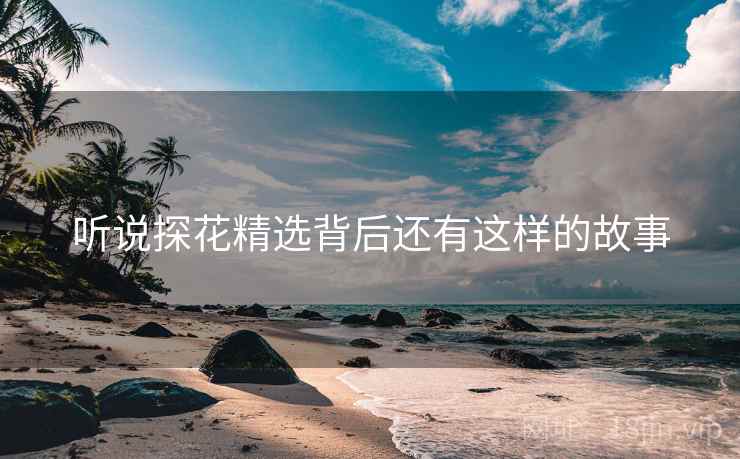听说探花精选背后还有这样的故事