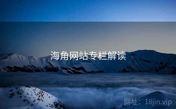 海角网站专栏解读