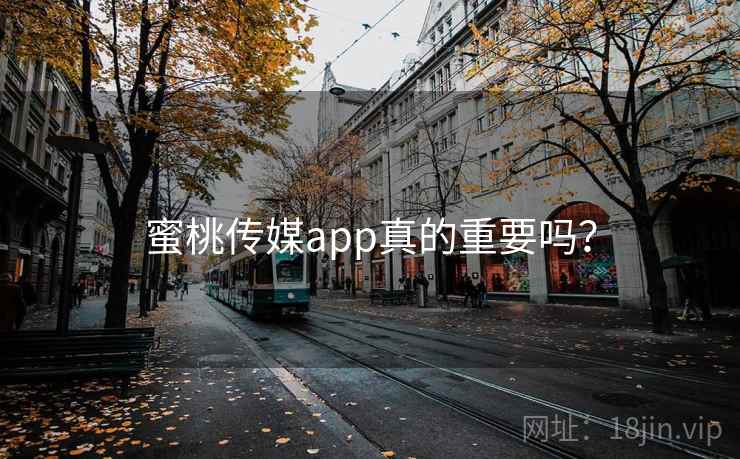 蜜桃传媒app真的重要吗？
